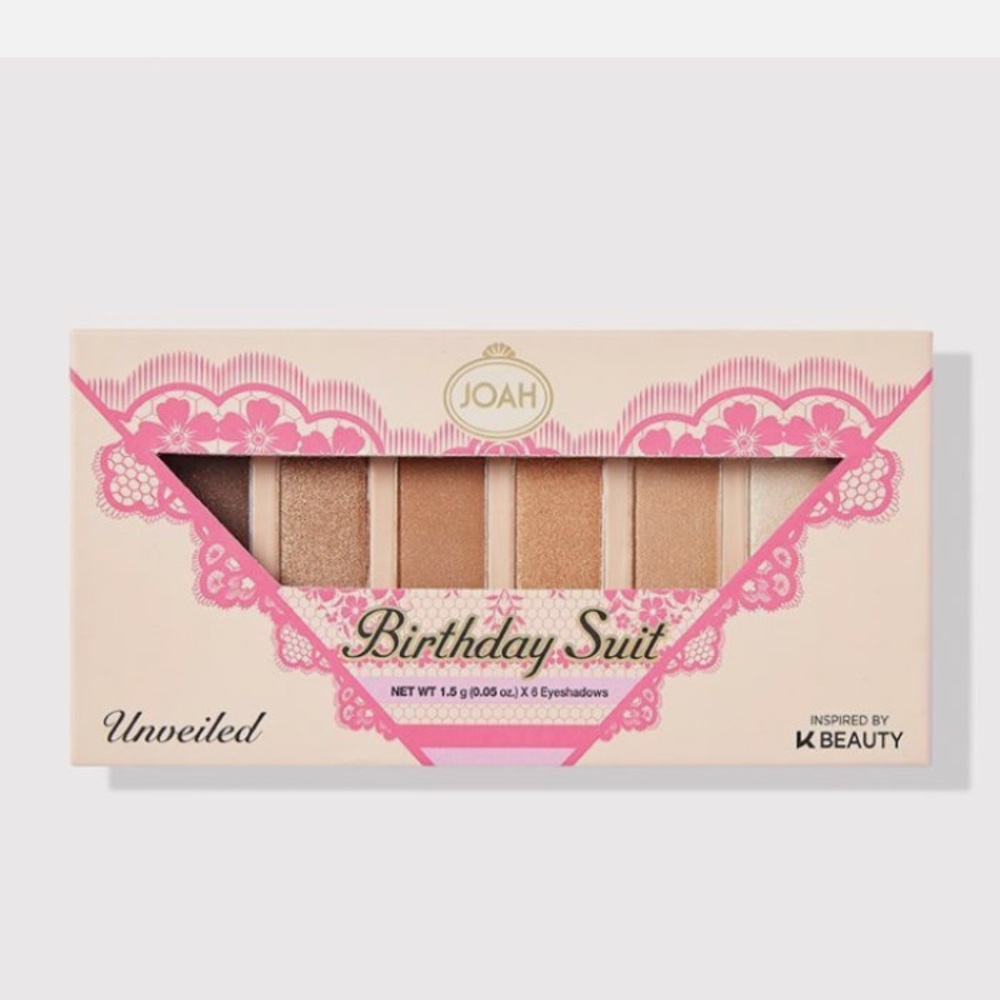 Joah Birthday Suit Eyeshadow Palette -Birthday Suit Unveiled